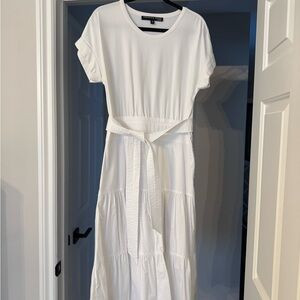 Veronica Beard White Maxi Dress